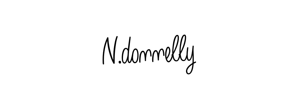 Design your own signature with our free online signature maker. With this signature software, you can create a handwritten (Angelique-Rose-font-FFP) signature for name N.donnelly. N.donnelly signature style 5 images and pictures png