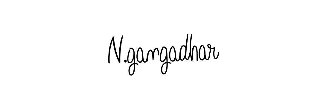 You can use this online signature creator to create a handwritten signature for the name N.gangadhar. This is the best online autograph maker. N.gangadhar signature style 5 images and pictures png