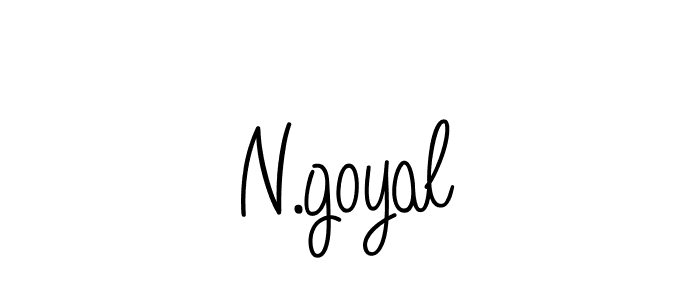 You can use this online signature creator to create a handwritten signature for the name N.goyal. This is the best online autograph maker. N.goyal signature style 5 images and pictures png