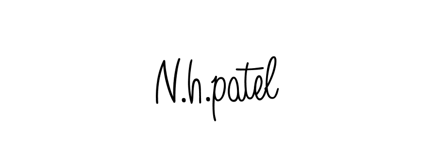 Similarly Angelique-Rose-font-FFP is the best handwritten signature design. Signature creator online .You can use it as an online autograph creator for name N.h.patel. N.h.patel signature style 5 images and pictures png