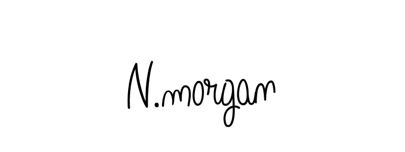 How to make N.morgan signature? Angelique-Rose-font-FFP is a professional autograph style. Create handwritten signature for N.morgan name. N.morgan signature style 5 images and pictures png
