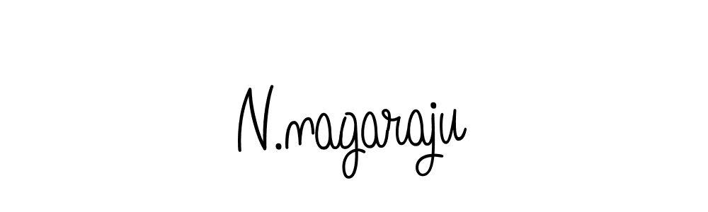 Design your own signature with our free online signature maker. With this signature software, you can create a handwritten (Angelique-Rose-font-FFP) signature for name N.nagaraju. N.nagaraju signature style 5 images and pictures png