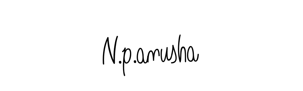 Once you've used our free online signature maker to create your best signature Angelique-Rose-font-FFP style, it's time to enjoy all of the benefits that N.p.anusha name signing documents. N.p.anusha signature style 5 images and pictures png