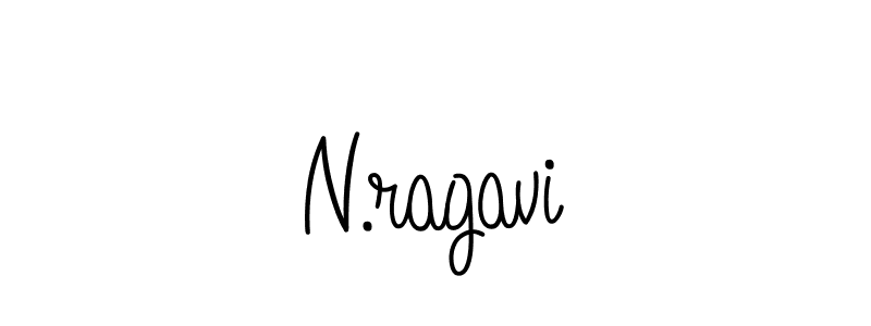 How to make N.ragavi signature? Angelique-Rose-font-FFP is a professional autograph style. Create handwritten signature for N.ragavi name. N.ragavi signature style 5 images and pictures png