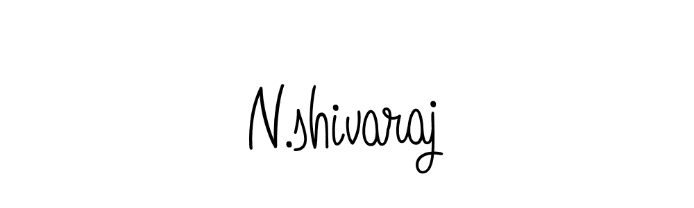 The best way (Angelique-Rose-font-FFP) to make a short signature is to pick only two or three words in your name. The name N.shivaraj include a total of six letters. For converting this name. N.shivaraj signature style 5 images and pictures png