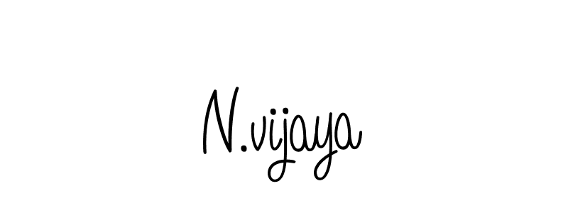 Make a beautiful signature design for name N.vijaya. Use this online signature maker to create a handwritten signature for free. N.vijaya signature style 5 images and pictures png