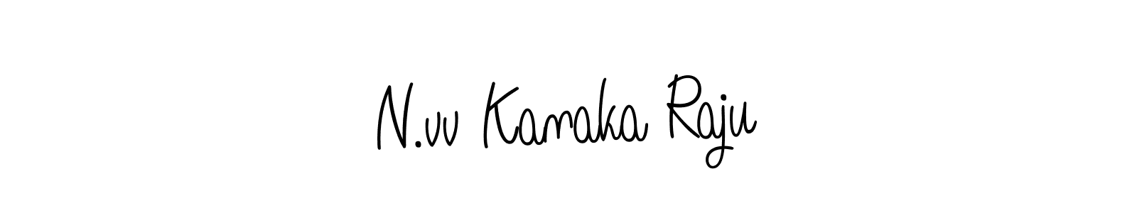 Make a beautiful signature design for name N.vv Kanaka Raju. Use this online signature maker to create a handwritten signature for free. N.vv Kanaka Raju signature style 5 images and pictures png