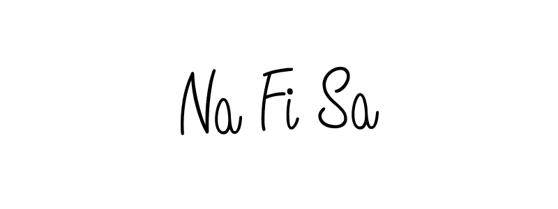 Best and Professional Signature Style for Na Fi Sa. Angelique-Rose-font-FFP Best Signature Style Collection. Na Fi Sa signature style 5 images and pictures png