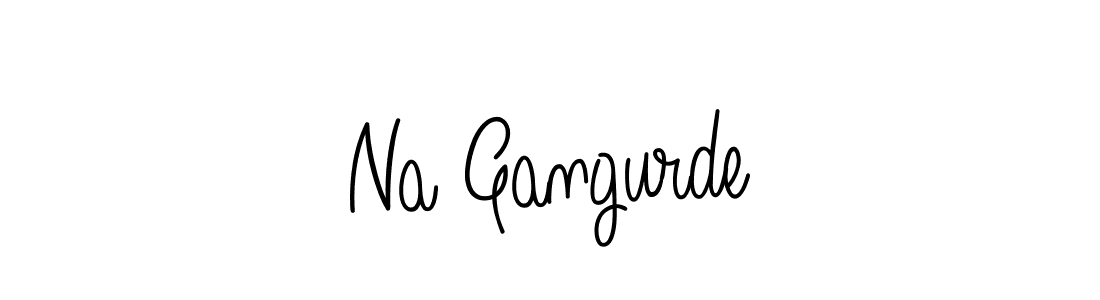 How to make Na Gangurde signature? Angelique-Rose-font-FFP is a professional autograph style. Create handwritten signature for Na Gangurde name. Na Gangurde signature style 5 images and pictures png