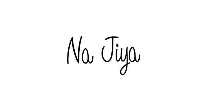 Make a beautiful signature design for name Na Jiya. Use this online signature maker to create a handwritten signature for free. Na Jiya signature style 5 images and pictures png