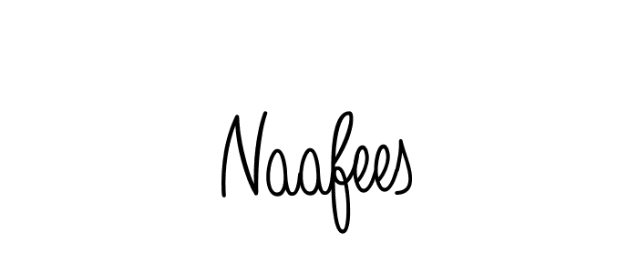 Make a beautiful signature design for name Naafees. With this signature (Angelique-Rose-font-FFP) style, you can create a handwritten signature for free. Naafees signature style 5 images and pictures png