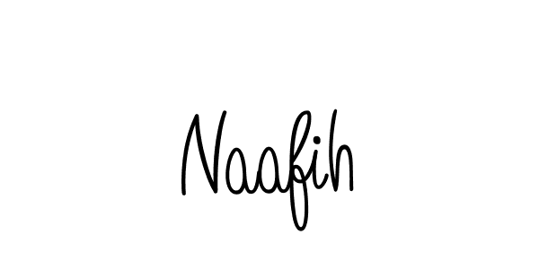 Design your own signature with our free online signature maker. With this signature software, you can create a handwritten (Angelique-Rose-font-FFP) signature for name Naafih. Naafih signature style 5 images and pictures png