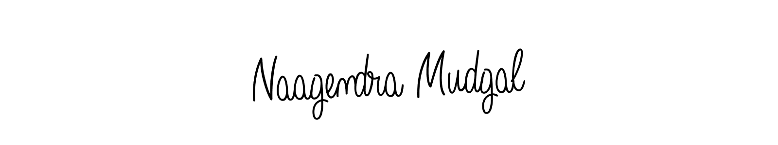 Design your own signature with our free online signature maker. With this signature software, you can create a handwritten (Angelique-Rose-font-FFP) signature for name Naagendra Mudgal. Naagendra Mudgal signature style 5 images and pictures png