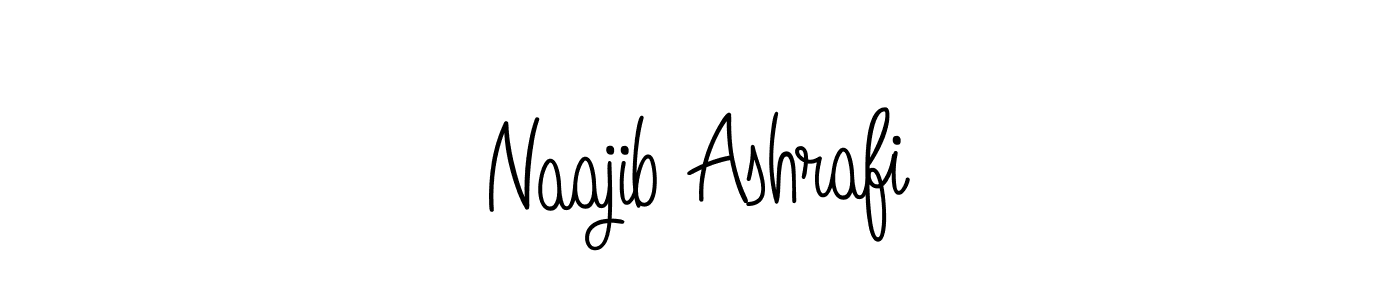 if you are searching for the best signature style for your name Naajib Ashrafi. so please give up your signature search. here we have designed multiple signature styles  using Angelique-Rose-font-FFP. Naajib Ashrafi signature style 5 images and pictures png