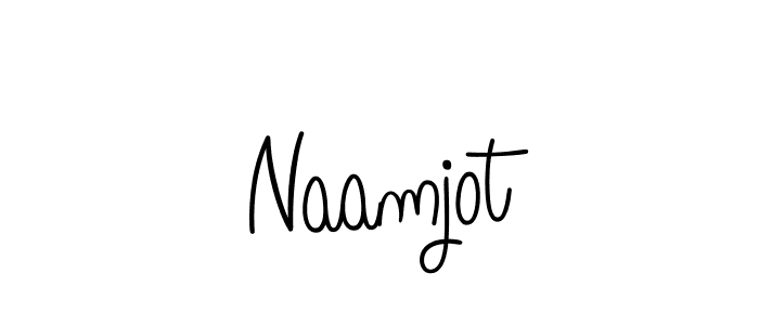 How to make Naamjot signature? Angelique-Rose-font-FFP is a professional autograph style. Create handwritten signature for Naamjot name. Naamjot signature style 5 images and pictures png
