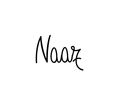Make a beautiful signature design for name Naaz. Use this online signature maker to create a handwritten signature for free. Naaz signature style 5 images and pictures png