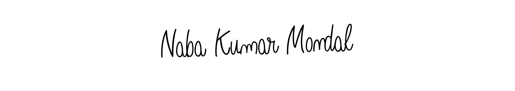 How to make Naba Kumar Mondal signature? Angelique-Rose-font-FFP is a professional autograph style. Create handwritten signature for Naba Kumar Mondal name. Naba Kumar Mondal signature style 5 images and pictures png