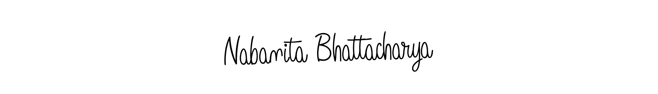 Similarly Angelique-Rose-font-FFP is the best handwritten signature design. Signature creator online .You can use it as an online autograph creator for name Nabanita Bhattacharya. Nabanita Bhattacharya signature style 5 images and pictures png