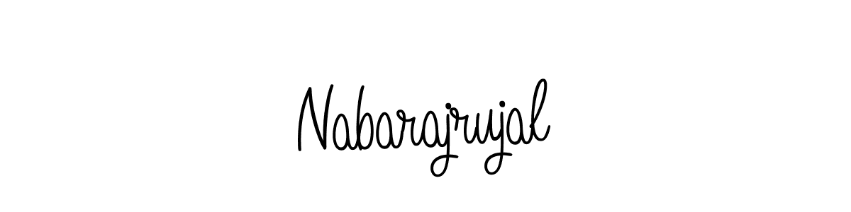 How to Draw Nabarajrujal signature style? Angelique-Rose-font-FFP is a latest design signature styles for name Nabarajrujal. Nabarajrujal signature style 5 images and pictures png