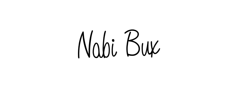 Make a short Nabi Bux signature style. Manage your documents anywhere anytime using Angelique-Rose-font-FFP. Create and add eSignatures, submit forms, share and send files easily. Nabi Bux signature style 5 images and pictures png