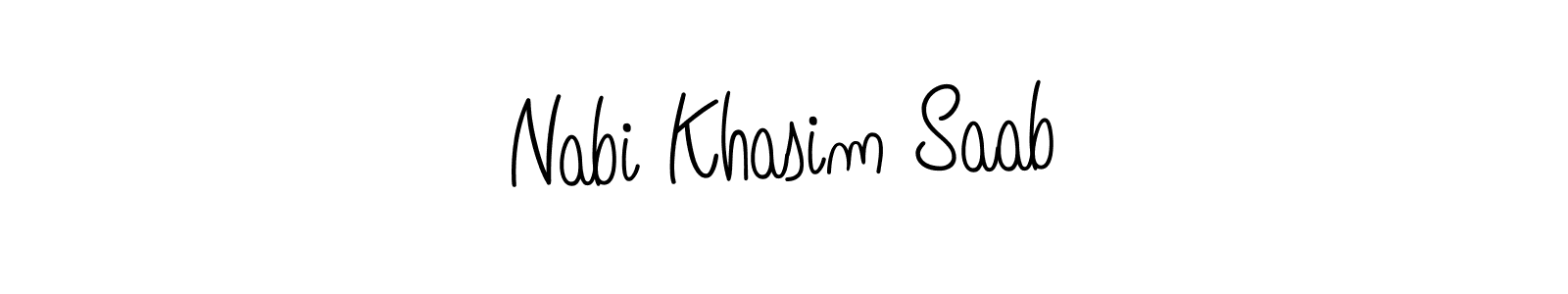 Also You can easily find your signature by using the search form. We will create Nabi Khasim Saab name handwritten signature images for you free of cost using Angelique-Rose-font-FFP sign style. Nabi Khasim Saab signature style 5 images and pictures png