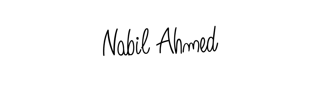 It looks lik you need a new signature style for name Nabil Ahmed. Design unique handwritten (Angelique-Rose-font-FFP) signature with our free signature maker in just a few clicks. Nabil Ahmed signature style 5 images and pictures png