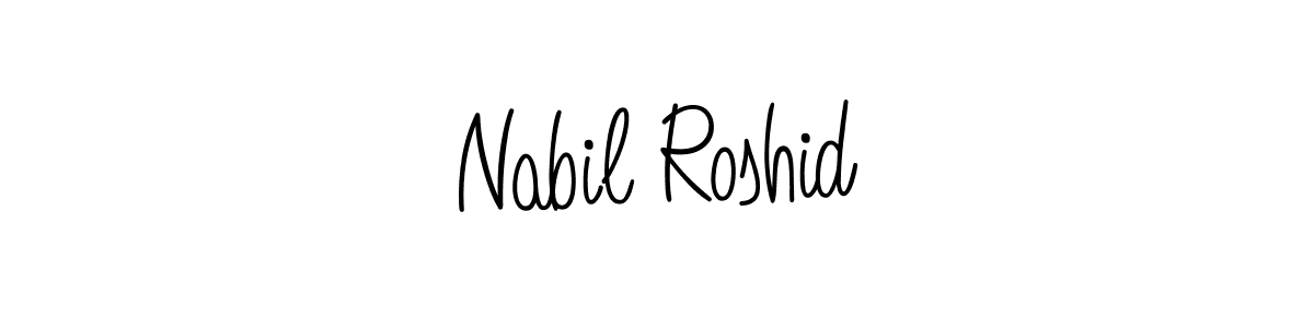 Best and Professional Signature Style for Nabil Roshid. Angelique-Rose-font-FFP Best Signature Style Collection. Nabil Roshid signature style 5 images and pictures png