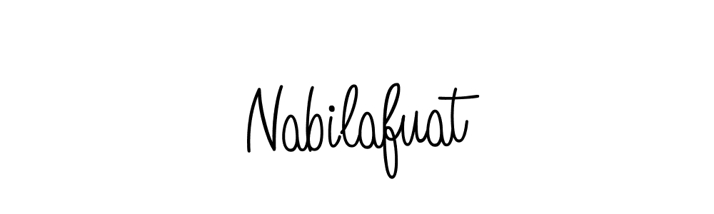 Here are the top 10 professional signature styles for the name Nabilafuat. These are the best autograph styles you can use for your name. Nabilafuat signature style 5 images and pictures png