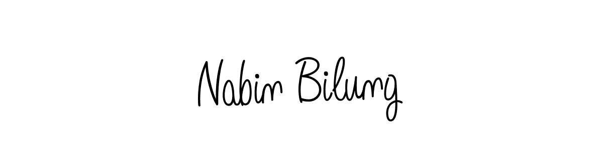 Similarly Angelique-Rose-font-FFP is the best handwritten signature design. Signature creator online .You can use it as an online autograph creator for name Nabin Bilung. Nabin Bilung signature style 5 images and pictures png