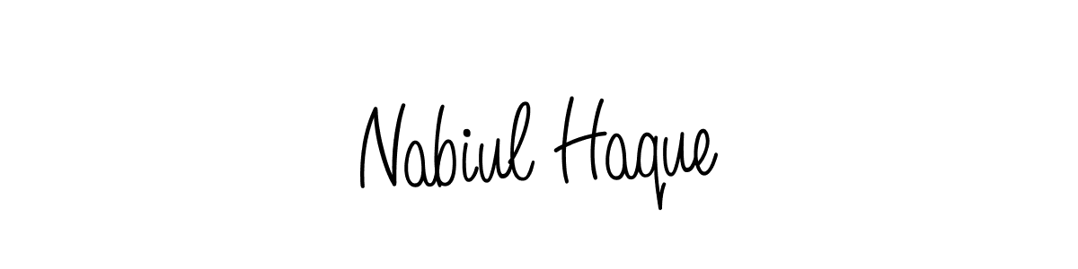 Make a beautiful signature design for name Nabiul Haque. Use this online signature maker to create a handwritten signature for free. Nabiul Haque signature style 5 images and pictures png