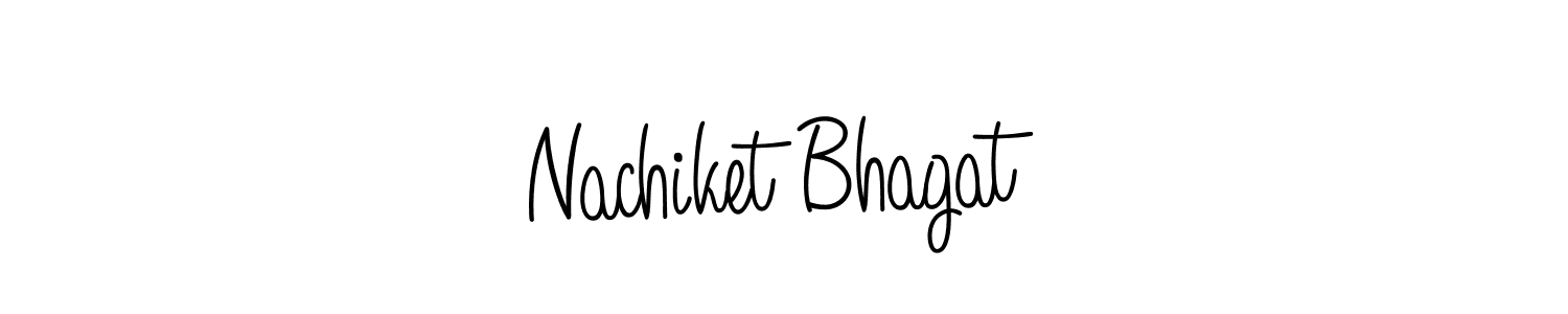 Design your own signature with our free online signature maker. With this signature software, you can create a handwritten (Angelique-Rose-font-FFP) signature for name Nachiket Bhagat. Nachiket Bhagat signature style 5 images and pictures png