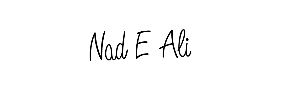 Angelique-Rose-font-FFP is a professional signature style that is perfect for those who want to add a touch of class to their signature. It is also a great choice for those who want to make their signature more unique. Get Nad E Ali name to fancy signature for free. Nad E Ali signature style 5 images and pictures png