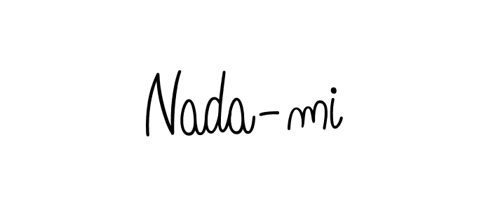 This is the best signature style for the Nada-mi name. Also you like these signature font (Angelique-Rose-font-FFP). Mix name signature. Nada-mi signature style 5 images and pictures png