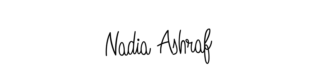 How to Draw Nadia Ashraf signature style? Angelique-Rose-font-FFP is a latest design signature styles for name Nadia Ashraf. Nadia Ashraf signature style 5 images and pictures png