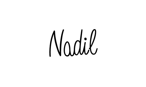 See photos of Nadil official signature by Spectra . Check more albums & portfolios. Read reviews & check more about Angelique-Rose-font-FFP font. Nadil signature style 5 images and pictures png