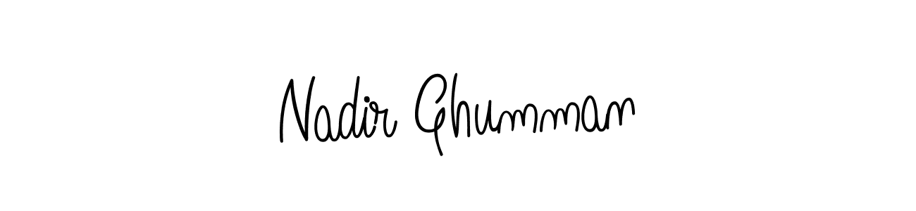 This is the best signature style for the Nadir Ghumman name. Also you like these signature font (Angelique-Rose-font-FFP). Mix name signature. Nadir Ghumman signature style 5 images and pictures png