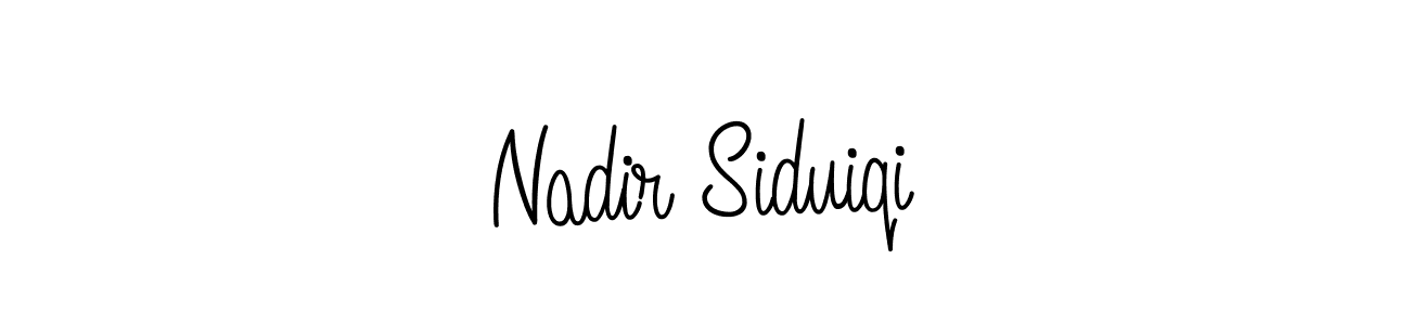 Also You can easily find your signature by using the search form. We will create Nadir Siduiqi name handwritten signature images for you free of cost using Angelique-Rose-font-FFP sign style. Nadir Siduiqi signature style 5 images and pictures png