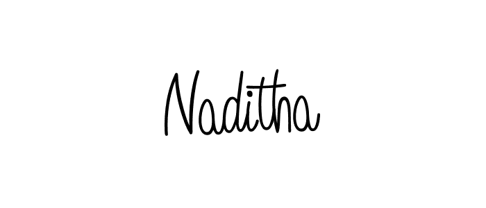 It looks lik you need a new signature style for name Naditha. Design unique handwritten (Angelique-Rose-font-FFP) signature with our free signature maker in just a few clicks. Naditha signature style 5 images and pictures png