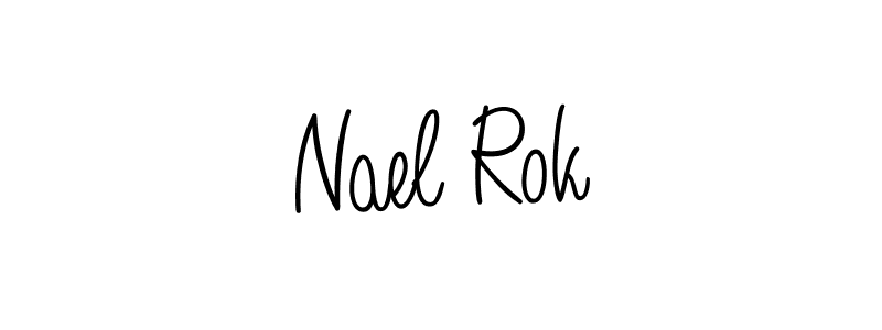 Similarly Angelique-Rose-font-FFP is the best handwritten signature design. Signature creator online .You can use it as an online autograph creator for name Nael Rok. Nael Rok signature style 5 images and pictures png