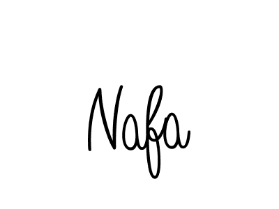How to make Nafa name signature. Use Angelique-Rose-font-FFP style for creating short signs online. This is the latest handwritten sign. Nafa signature style 5 images and pictures png