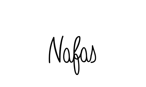 Make a beautiful signature design for name Nafas. With this signature (Angelique-Rose-font-FFP) style, you can create a handwritten signature for free. Nafas signature style 5 images and pictures png