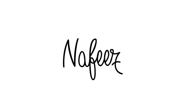 Create a beautiful signature design for name Nafeez. With this signature (Angelique-Rose-font-FFP) fonts, you can make a handwritten signature for free. Nafeez signature style 5 images and pictures png