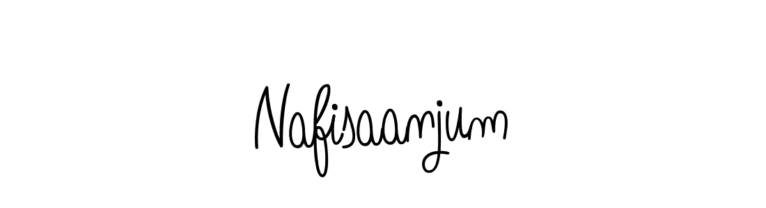 How to make Nafisaanjum signature? Angelique-Rose-font-FFP is a professional autograph style. Create handwritten signature for Nafisaanjum name. Nafisaanjum signature style 5 images and pictures png
