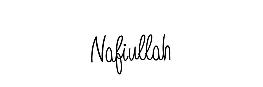 You should practise on your own different ways (Angelique-Rose-font-FFP) to write your name (Nafiullah) in signature. don't let someone else do it for you. Nafiullah signature style 5 images and pictures png