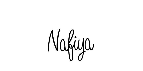 Design your own signature with our free online signature maker. With this signature software, you can create a handwritten (Angelique-Rose-font-FFP) signature for name Nafiya. Nafiya signature style 5 images and pictures png