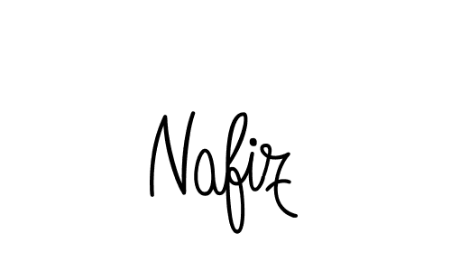 Design your own signature with our free online signature maker. With this signature software, you can create a handwritten (Angelique-Rose-font-FFP) signature for name Nafiz. Nafiz signature style 5 images and pictures png