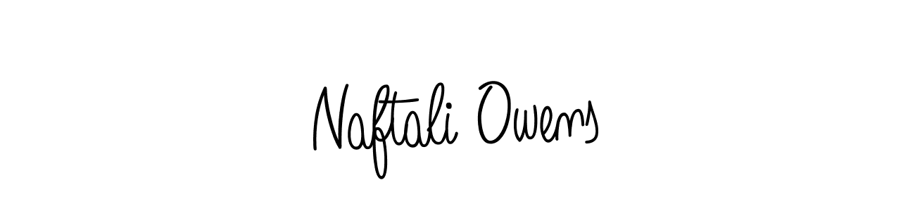 Use a signature maker to create a handwritten signature online. With this signature software, you can design (Angelique-Rose-font-FFP) your own signature for name Naftali Owens. Naftali Owens signature style 5 images and pictures png