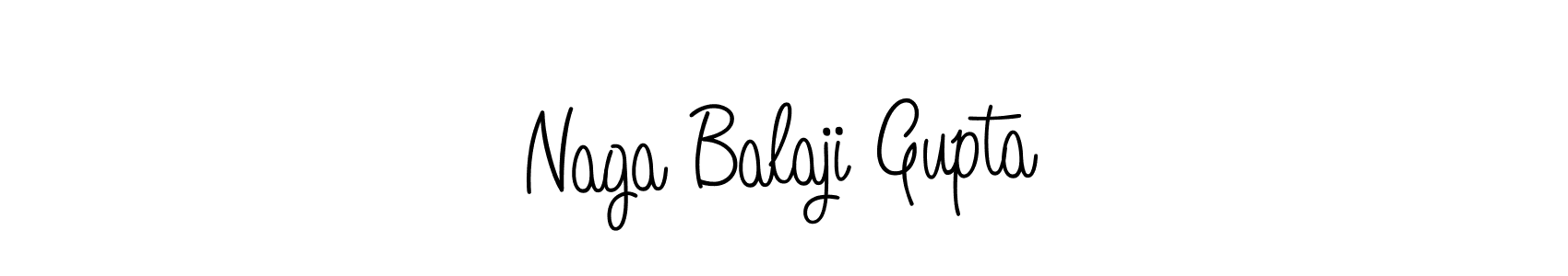 Make a beautiful signature design for name Naga Balaji Gupta. Use this online signature maker to create a handwritten signature for free. Naga Balaji Gupta signature style 5 images and pictures png