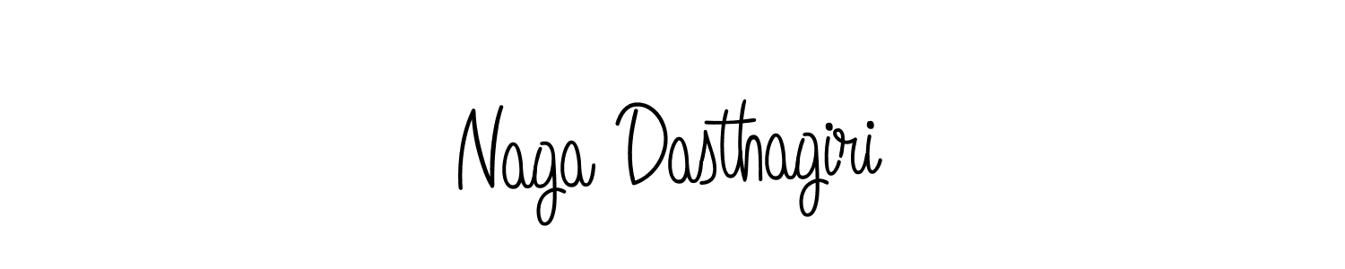 Naga Dasthagiri stylish signature style. Best Handwritten Sign (Angelique-Rose-font-FFP) for my name. Handwritten Signature Collection Ideas for my name Naga Dasthagiri. Naga Dasthagiri signature style 5 images and pictures png