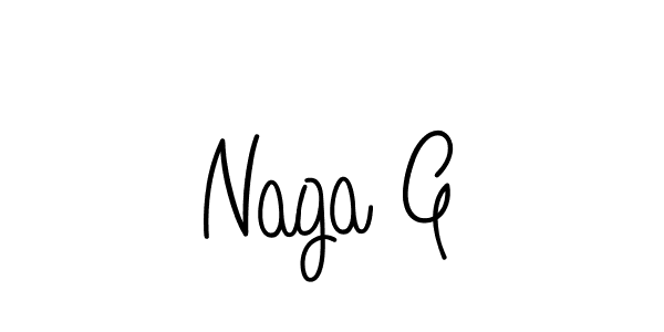 You can use this online signature creator to create a handwritten signature for the name Naga G. This is the best online autograph maker. Naga G signature style 5 images and pictures png